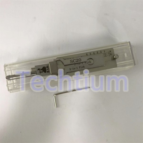 SC20 Original Lishi  2in1 Pick Decoder for Schlage L Keyway