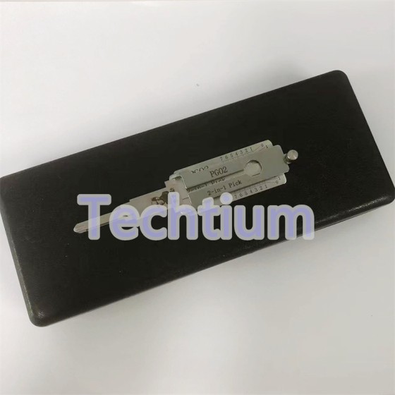 PGO2 Original Lishi 2 in 1 decode and lock pick Piaggio / Vespa Scooters