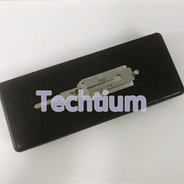 PGO2 Original Lishi 2 in 1 decode and lock pick Piaggio / Vespa Scooters