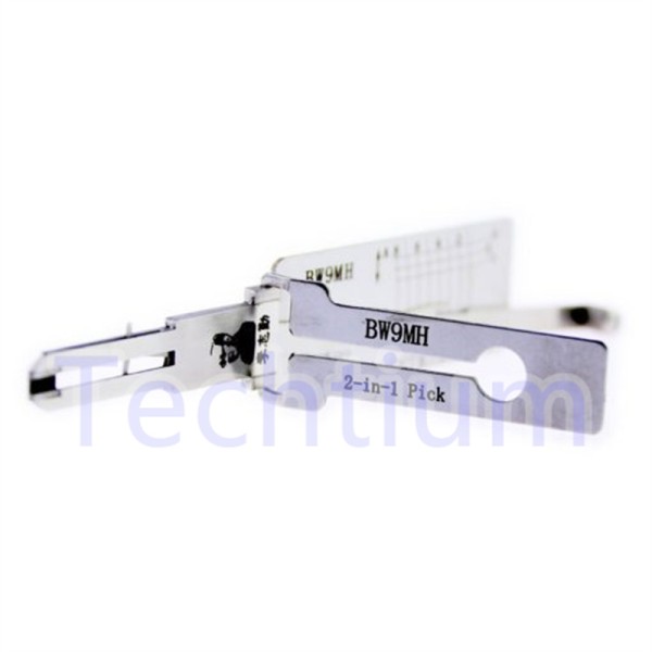 BW9MH Original Lishi 2 in 1 decode and lock pick for BMW Motorcycle