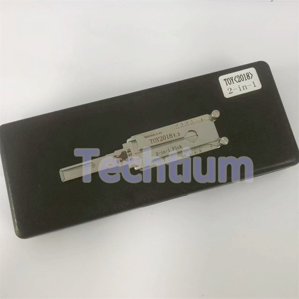 TOY2018 Original Lishi 2in1 Decoder and Pick for Toyota 2018 Keyway