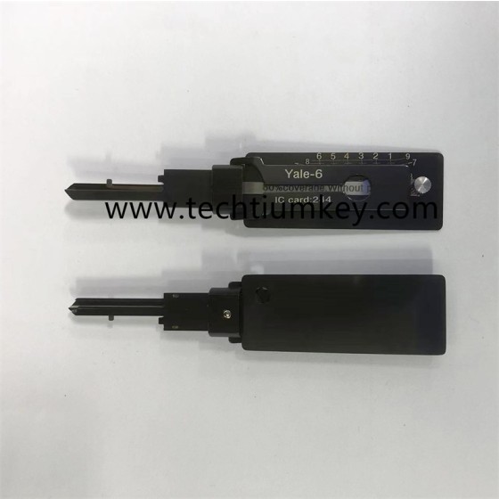 YALE-6 2 in 1 lock pick decoder