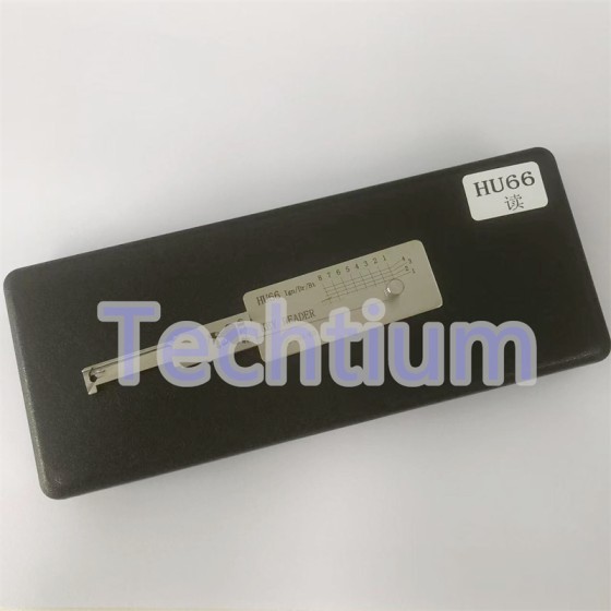 HU66 key reader original Lishi 2 in 1 lock pick decoder