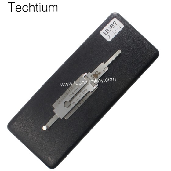 HU87 Original Lishi 2 in 1 decoder for all cars using #52 blade (Suzuki Alto,Swift,SX4,Jimny,Vitara)