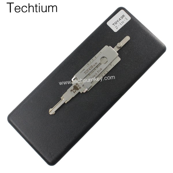 TOY43R Original Lishi 2 in 1 lock pick decoder for all cars using #69 blade (Subaru XV,Toyota)