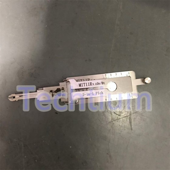 MIT11 Original Lishi 2 in 1 lock pick decoder for all the cars using that using 7# blade  (Mitsubishi,Chrysler,Dodge,RAM)