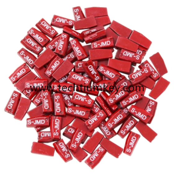 JMD Red King Chip to clone OR generate any of the following transponders: 46 / 4C / 4D / T5 (11,12,13,33) / G (4D-80bit) / 47 / 48 / KING