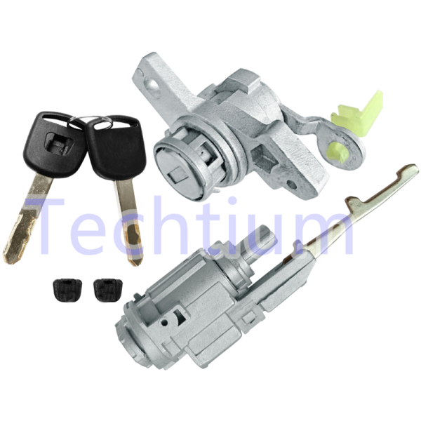 Honda door Lock cylinder (1pcs ignition door lock,1pcs door lock)