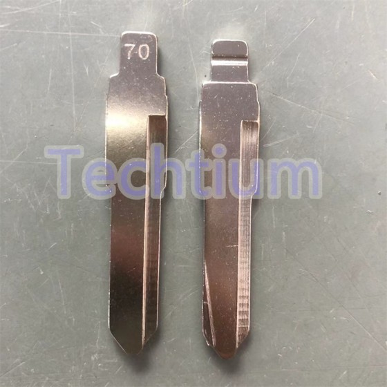 70# key blade for Daihatsu, Toyota Agya