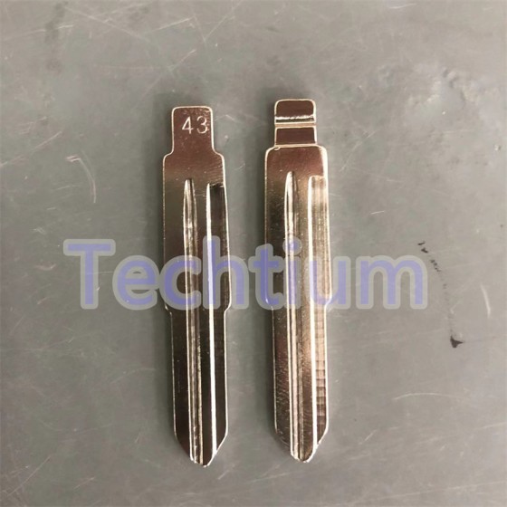 43# key blade for Chery