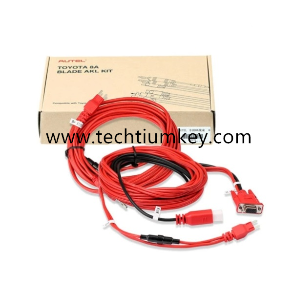 Autel Toyota 8A Non-Smart Key All Keys Lost Adapter Lavorare con APB112 e G-Box2 Lavorare su Camry, Prius, Highlander, Tacoma, Senna, Ralink (Seguire le istruzioni e rivedere i schemi di cablaggio sul tablet Autel IMMO)