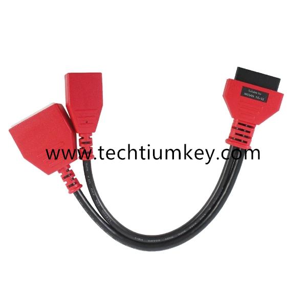 Autel 16+32 adaptador de puerta de enlace para Nissan Sylphy,Sentra y el coche con la clave de chasis B18 añadiendo sin contraseña (nota: si todas las llaves se pierden, necesitará contraseña para programar una nueva clave.)