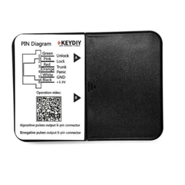 KEYDIY KD Remote Universal Interface(6pin) cambia la chiave normale della macchina per girare la chiave remota in stile BMW Audi