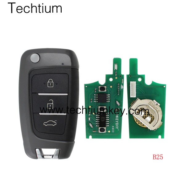 B25 3 button KEYDIY KD télécommande