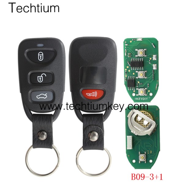 Tombol B09-3+1 Remote KEYDIY KD