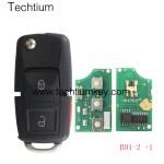 B01 2+1 кнопка клавиши KD Remote