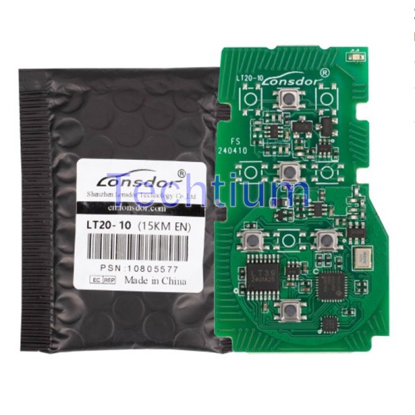 Lonsdor LT20-10  5 button Smart Key PCB For Toyota/Lexus