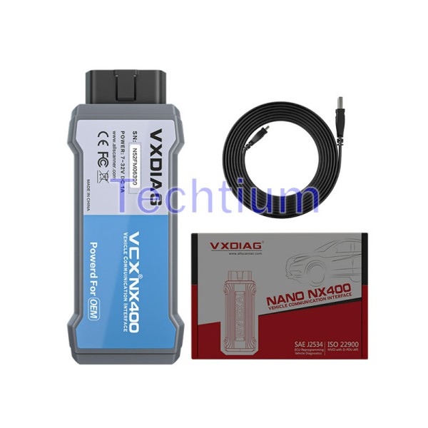 VXDIAG VCX NANO NX400 For Toyota  USB Version