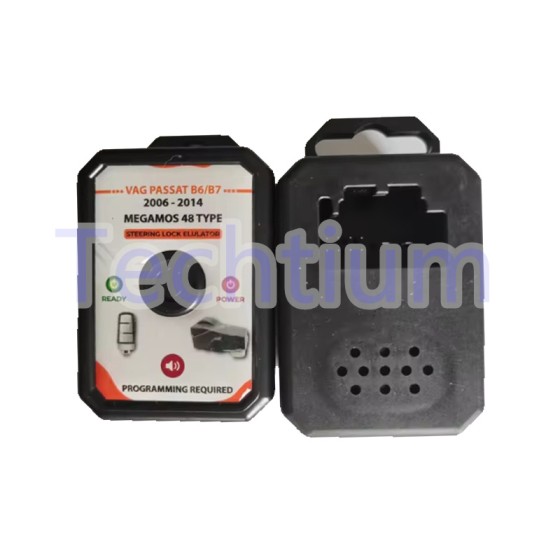 For Volkswagen VW B6 / B7 Passat  48 / 46 Transponder Type Emulator With Lock Sound Programming Required with Cable