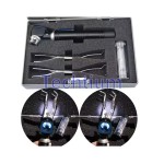KLOM Auto Key Lock cilindro ingranditore, Scope, Multipurpose Decoder Eagle Eye Zoom con luce per illuminare Lock interno Locksmith Car Tools