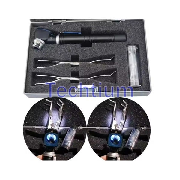 KLOM Auto Key Lock cilindro ingranditore, Scope, Multipurpose Decoder Eagle Eye Zoom con luce per illuminare Lock interno Locksmith Car Tools