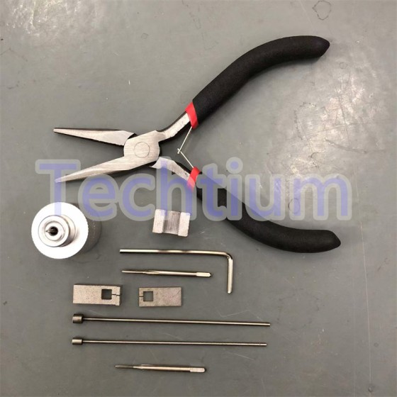 Remover tools for Honda ignition lock