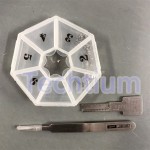 HU66 VW Key Model,used for adjust key when cutting the blade